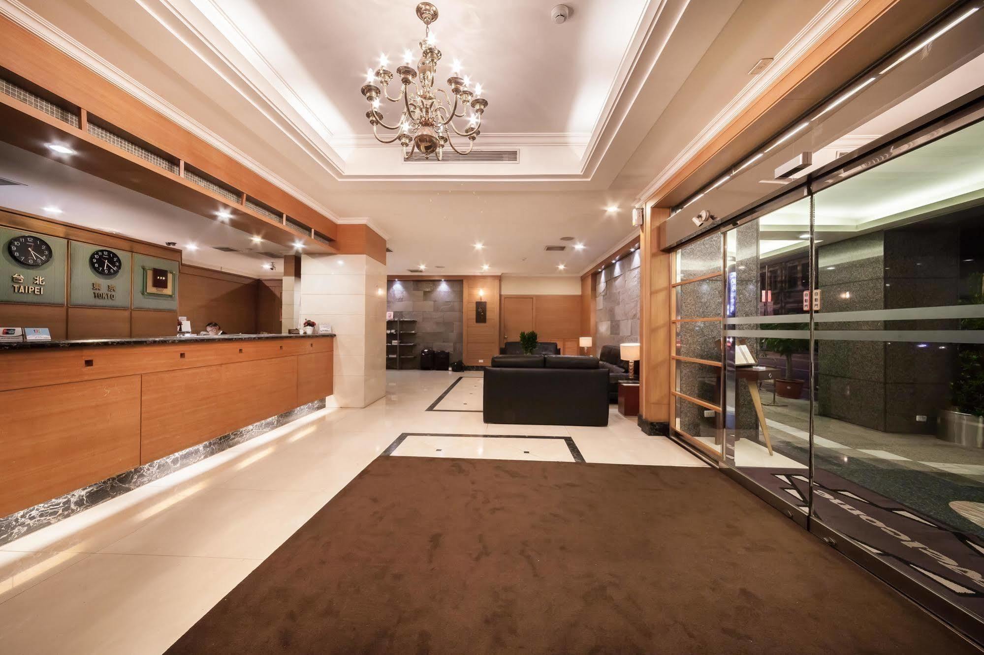 華麗大飯店ferrary Hotel Taipei Dış mekan fotoğraf